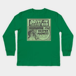 Reefer Madness Kids Long Sleeve T-Shirt